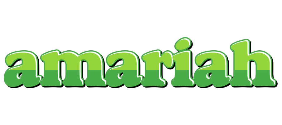 Amariah apple logo
