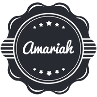 Amariah badge logo