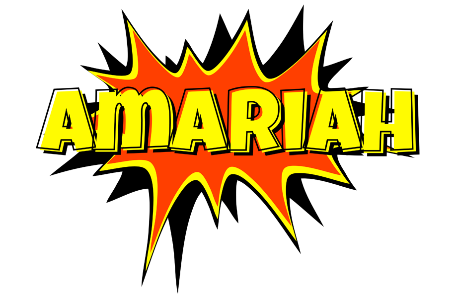 Amariah bazinga logo