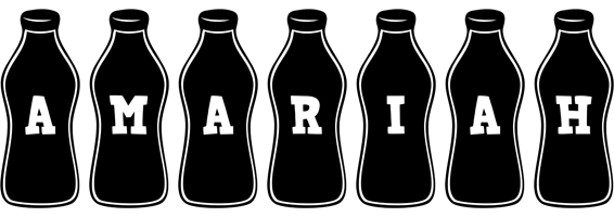 Amariah bottle logo