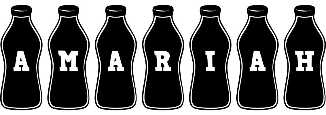 Amariah bottle logo
