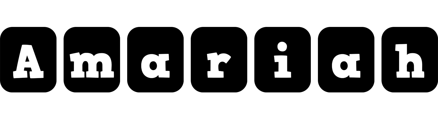 Amariah box logo