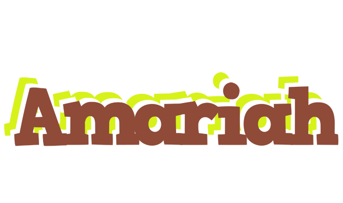Amariah caffeebar logo