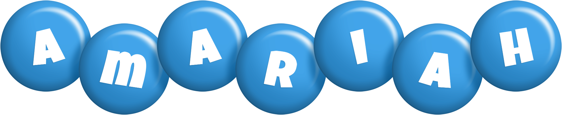 Amariah candy-blue logo