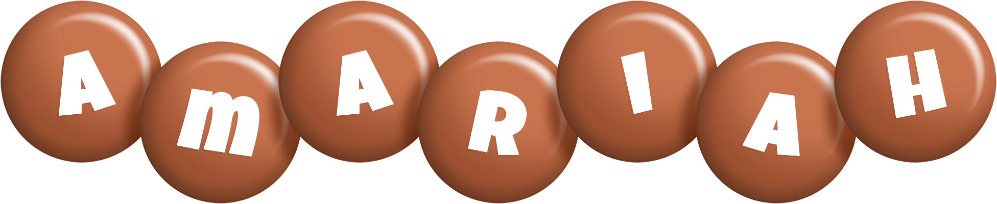 Amariah candy-brown logo