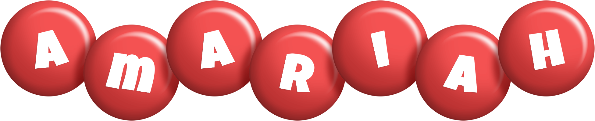 Amariah candy-red logo