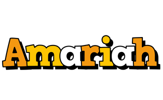 Amariah cartoon logo