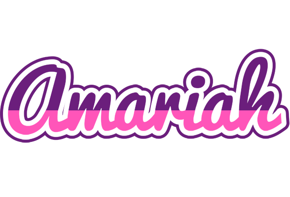 Amariah cheerful logo