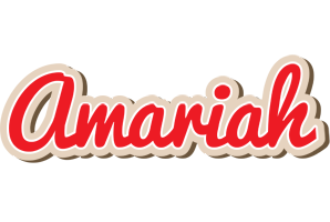 Amariah chocolate logo