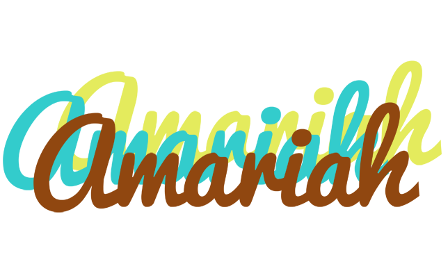 Amariah cupcake logo