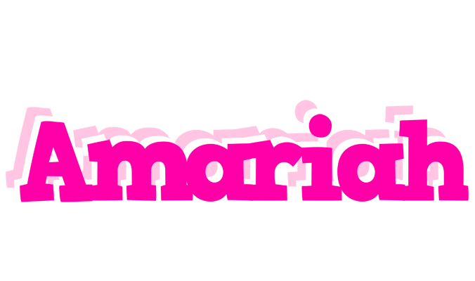 Amariah dancing logo