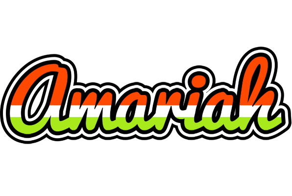 Amariah exotic logo