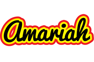 Amariah flaming logo