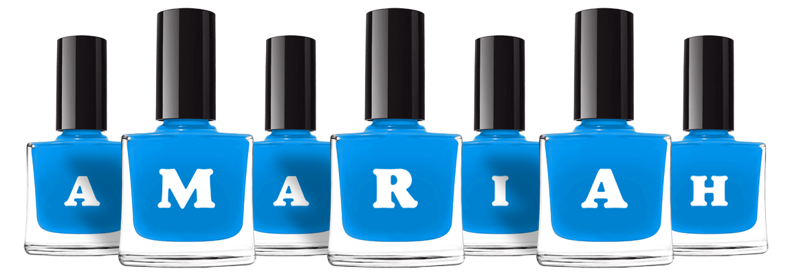 Amariah glossy logo