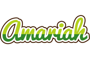 Amariah golfing logo