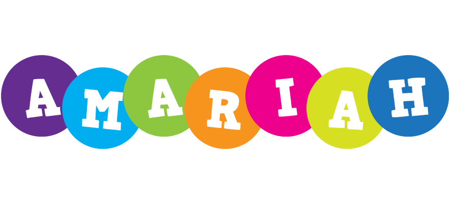Amariah happy logo