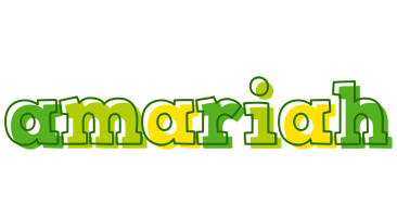 Amariah juice logo