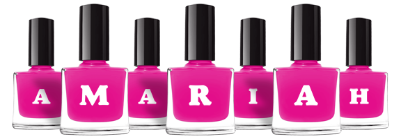 Amariah nails logo