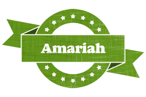 Amariah natural logo