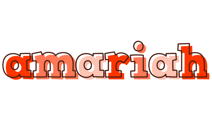 Amariah paint logo