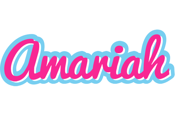 Amariah popstar logo