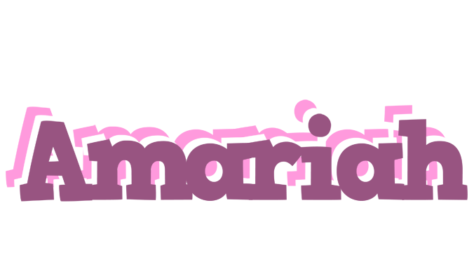 Amariah relaxing logo
