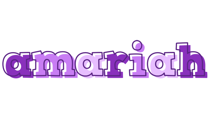 Amariah sensual logo