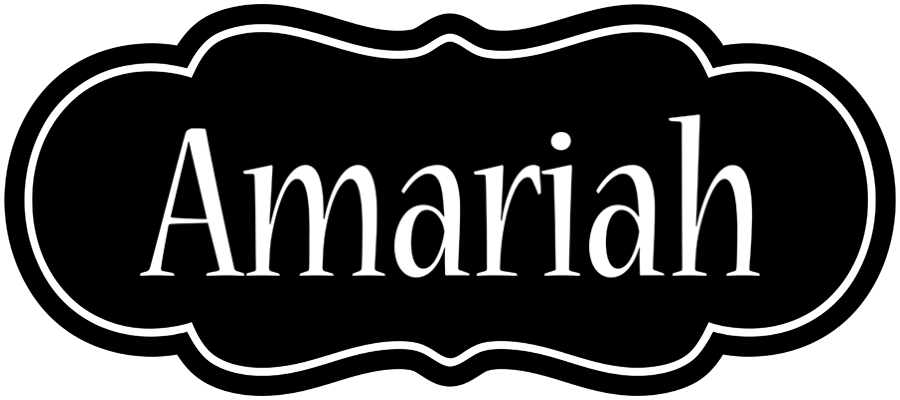 Amariah welcome logo