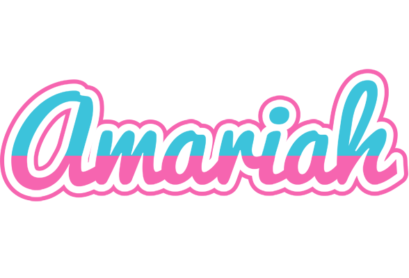 Amariah woman logo