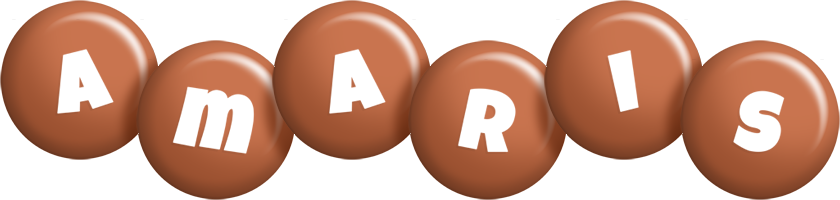 Amaris candy-brown logo