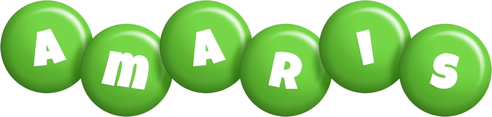 Amaris candy-green logo
