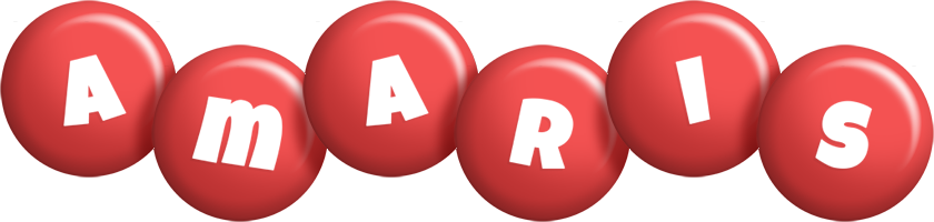 Amaris candy-red logo