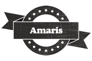 Amaris grunge logo