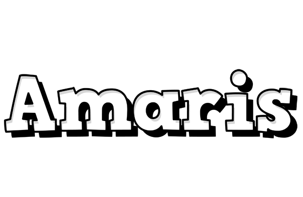 Amaris snowing logo