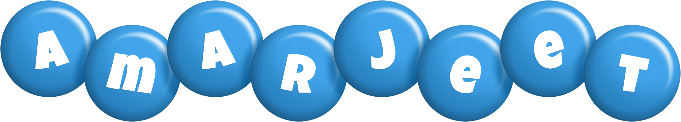 Amarjeet candy-blue logo
