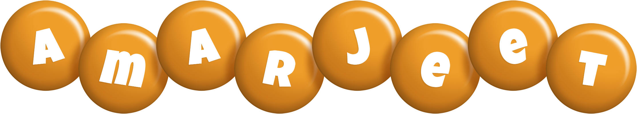Amarjeet candy-orange logo