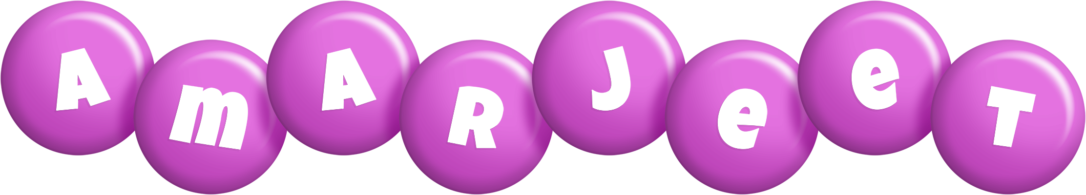 Amarjeet candy-purple logo