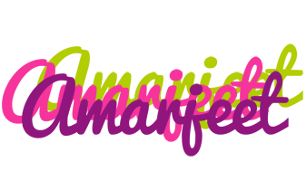 Amarjeet flowers logo