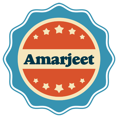 Amarjeet labels logo