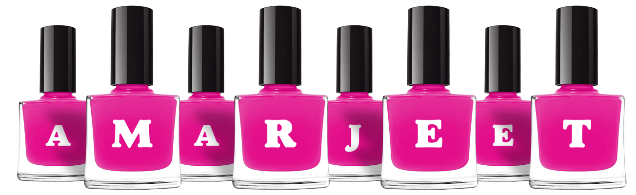 Amarjeet nails logo