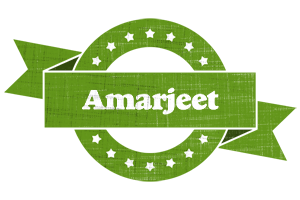 Amarjeet natural logo