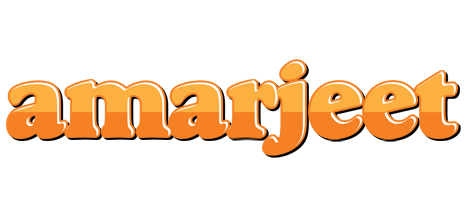 Amarjeet orange logo