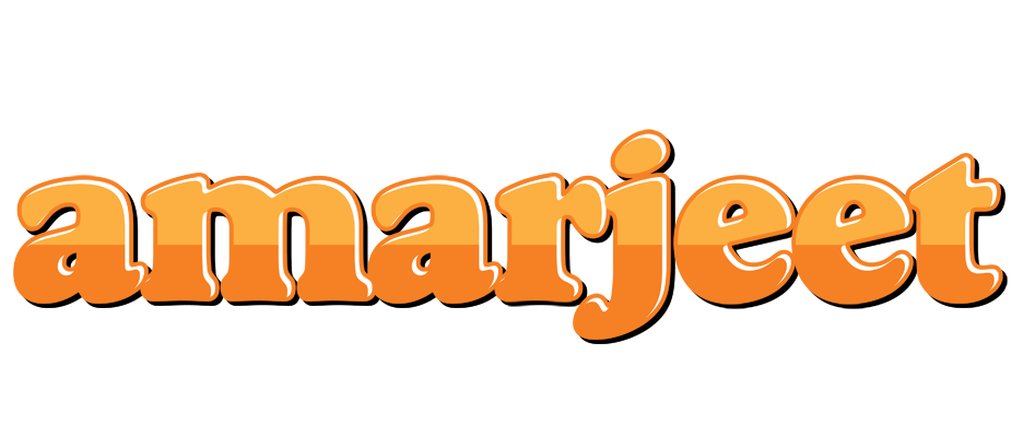 Amarjeet orange logo