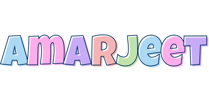 Amarjeet pastel logo