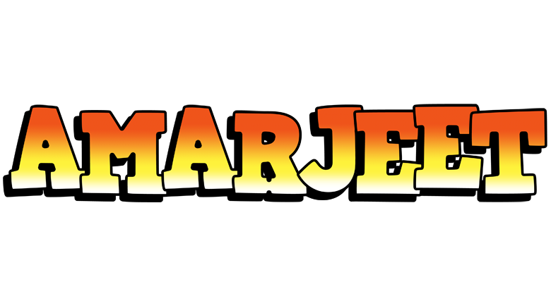 Amarjeet sunset logo