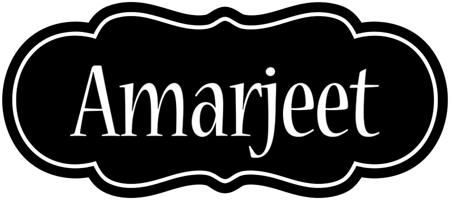 Amarjeet welcome logo