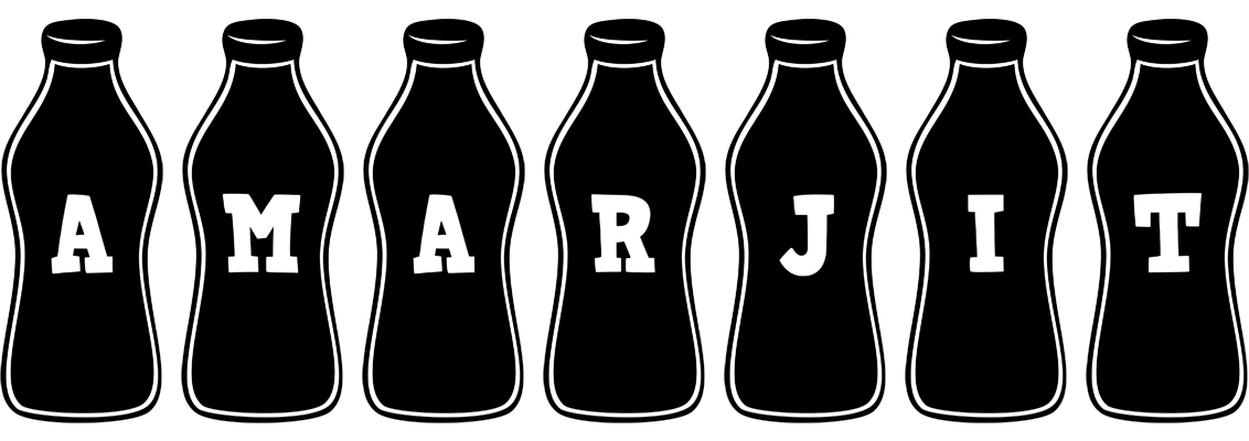 Amarjit bottle logo