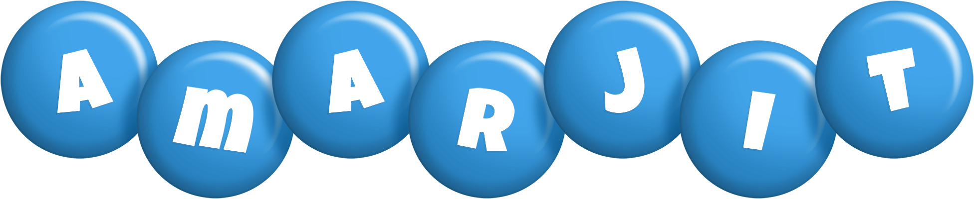 Amarjit candy-blue logo