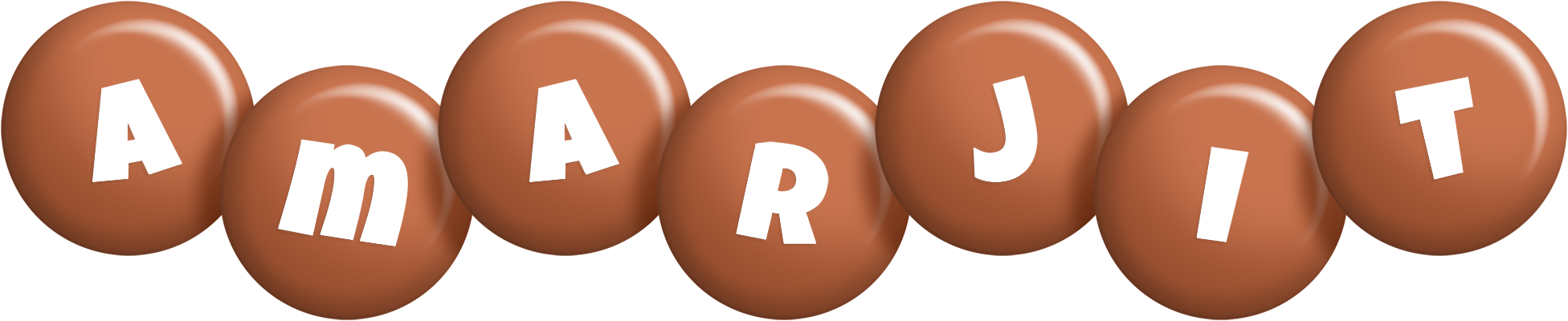 Amarjit candy-brown logo