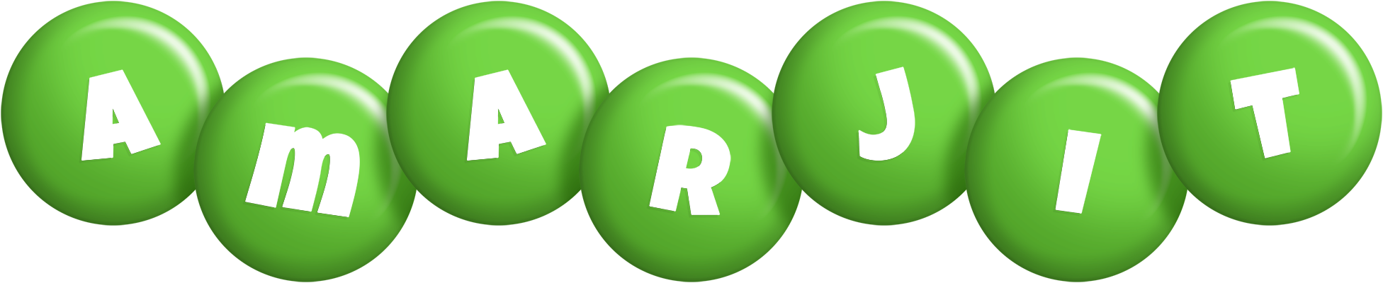 Amarjit candy-green logo